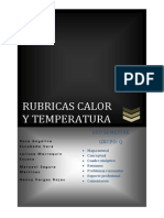 Rubricas de Termodinamica