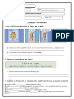 Avaliação concordância 1o bimestre