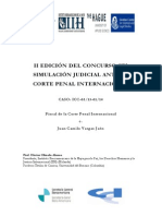 Caso II Edición del Concurso CPI Simulación Judicial