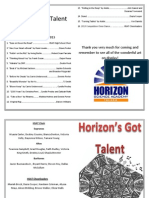 Horizon's Got Talent 2013