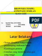 B-Te (Brownies Tempe) Sebagai