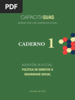 CapacitaSUAS - Assistência Social, política de direitos à seguridade social