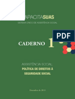 CapacitaSUAS - Assistência Social, política de direitos à seguridade social