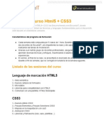 Temario HTML5-CSS3 - EscuelaIT