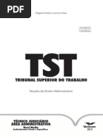 Noções de Direito Administrativo -TST