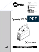 MIller Dynasty 200 DX User Manual