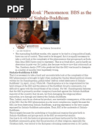 The ‘Mad Monk’ Phenomenon  BBS as the underside of Sinhala-Buddhism