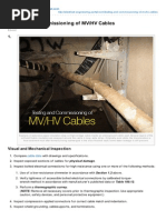 Testing and Commissioning of MVHV Cables