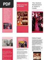 Harlem Renaissance Brochure