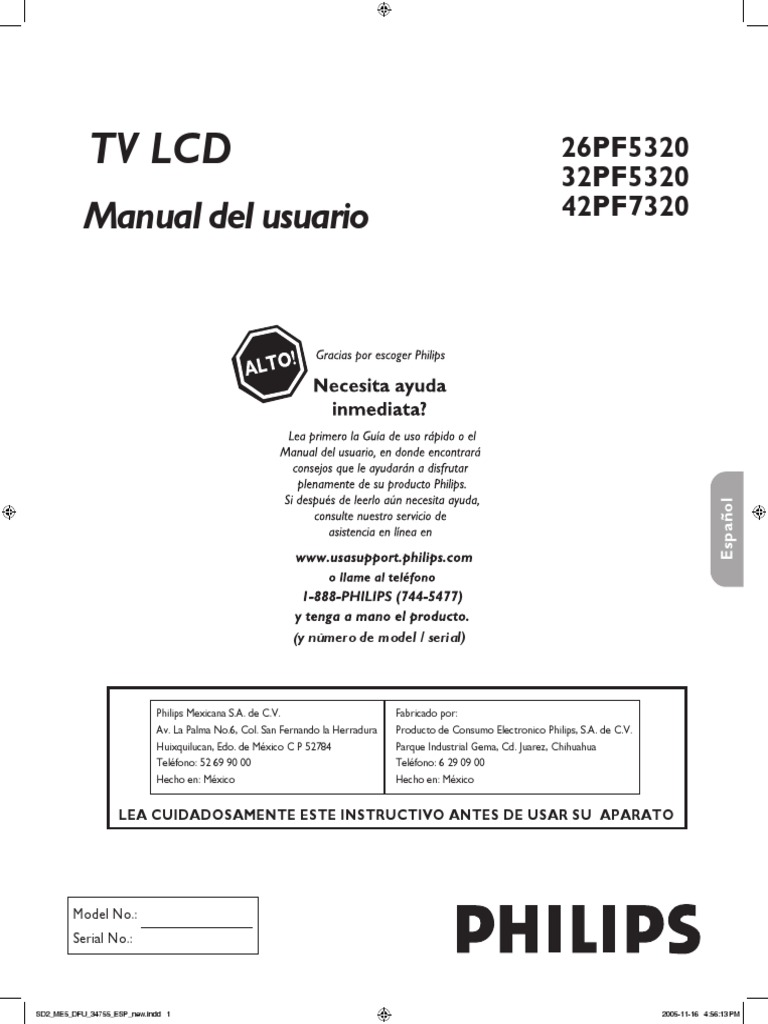 Manual Philips TV Flat Pixel Plus 42" plasma | Televisión | Control remoto