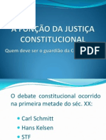 A Função Da Justiça Constitucional