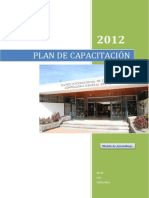 Plan de Capacitacion 2012 CGE