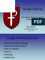 Google Hacking Without Faces