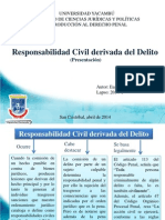 Responsabilidad Civil Derivada Del Delito