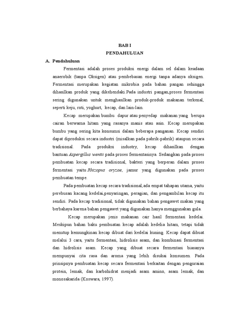 Contoh Laporan Haccp