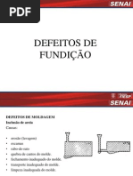 DEFEITOS DE FUNDIÇÃO