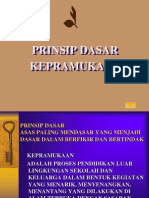 Prinsip Dasar Kepramukaan