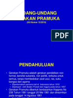 UU Gerakan Pramuka