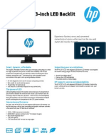 HP W2371d 23-Inch LED Backlit LCD Monitor: A New Class of Quality