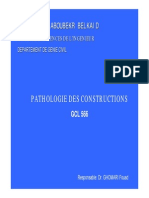 Pathologie Des Construction