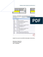 Formula Para HallarLasNotas