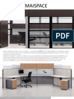 MAISPACE Office Cubicles Frame and Tile Panel System Brochure