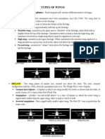 Types of Wings