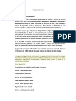 Transparencia Fiscal en Venezuela y Latinoamerica