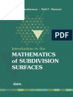 Maths of Subdivision of Surfaces