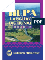 Hupa Language Dictionary 2nd Ed 1996