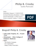 Filosofi Manajemen Philip Crosby