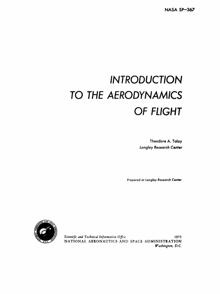 Introduction To Aerodynamics of Flight | PDF | Atmosphere Of Earth | Flight