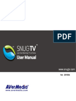 Snug TV User Manual