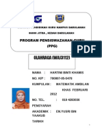 OLAHRAGA (WAJ3112) : Program Pensiswazahan Guru (PPG)