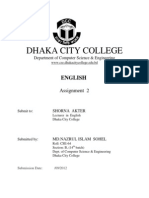 Dhaka City College: English