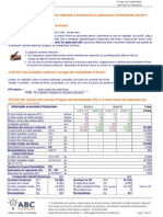 1. Pragul de Rentabilitate Si de Siguranta Studiu de Caz 