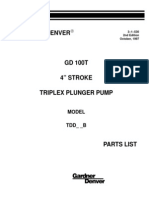 Gardner Denver Triplex Plunger Pump Parts List