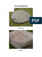 Batu Metamorfosis: Quartzite