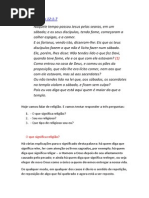 Que Tipo de Religioso Sou Eu