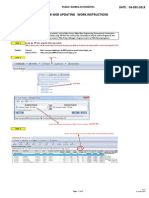 P6 Web Updating Work Instructions DT 03dec2013