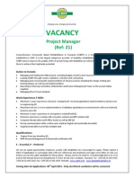 Project Manager Advert v2 140414