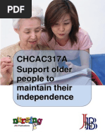 Download CHCAC317A Support Older People to Maintain Their Independence by sareeee SN218576845 doc pdf