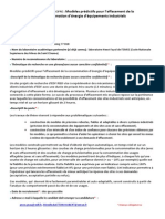 Modèles Prédictifs Pour L'effacement de La Consommation D'énergie D'équipements Industriels