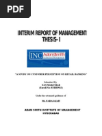 Download FINAL Interim Report on retail banking as on 2009 by sunil kumar n SN21858259 doc pdf
