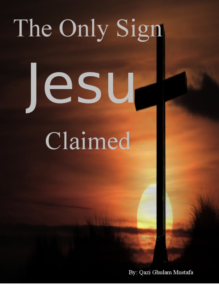 The Only Sign Jesus Claimed | PDF