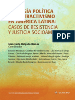 EcologiaPoliticadelExtractivismo en América Latina:
CASOS DE RESISTENCIA
Y JUSTICIA SOCIOAMBIENTAL