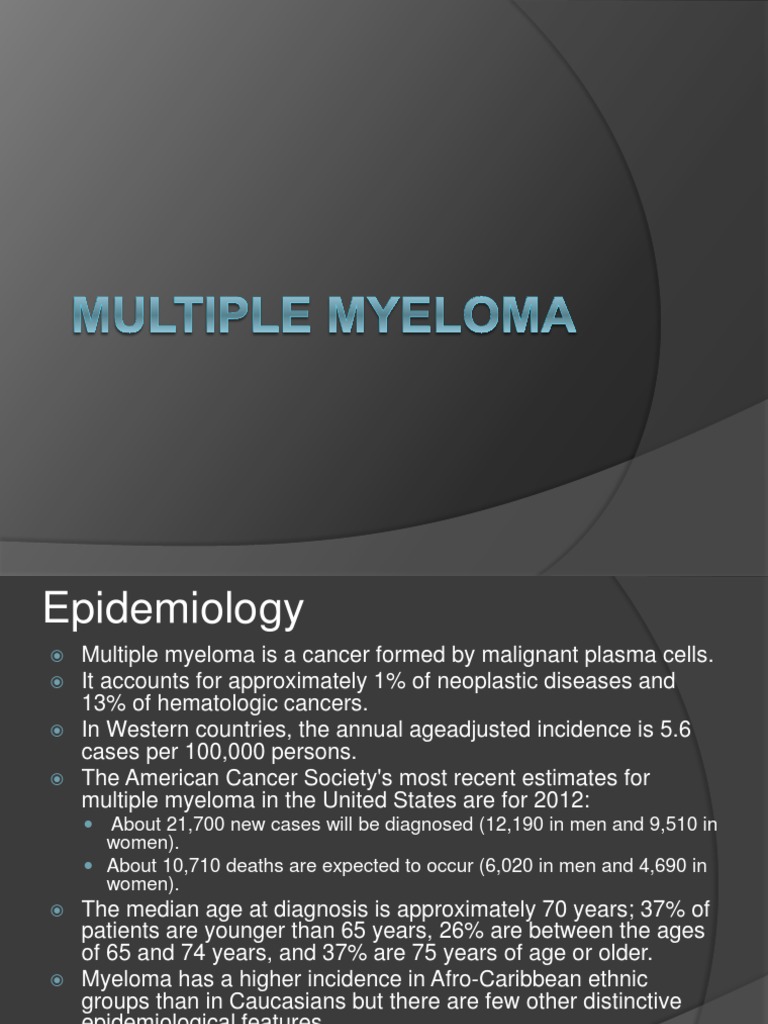 Multiple Myeloma Pdf 2024 | Recently Updated Guidelines – SDNA