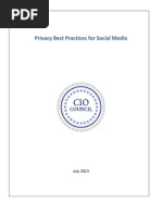 Privacy Best Practices For Social Media