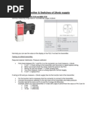 Testing of Transmitter & Switches