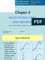 Roots of Equation: Open Methods: by Lale Yurttas, Texas A&M University 1